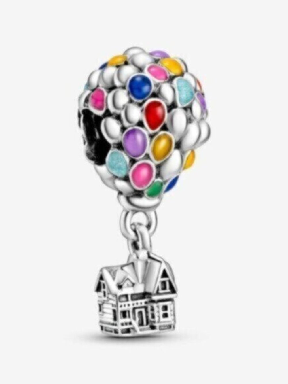 Pandora Multicolor Balloon House Dangle Charm